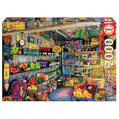 The Farmers Market 2000 Piece Jigsaw Puzzle image 0