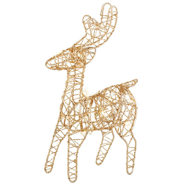 Lumineo Battery-Operated Micro LED Reindeer image 0