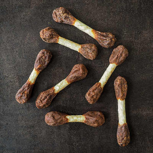 Zoon Mezze Menu Chicken Dog Chew Bones (100g) image 1