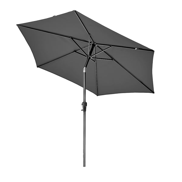 Platinum Riva 2.5m Round Crank & Tilt Parasol - Anthracite image 2