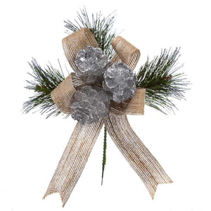 Premier Cone &amp; Ribbon Pick (Assorted Designs) image 1