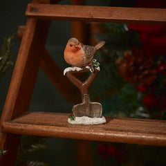 Langs Christmas Robin on Spade image 0