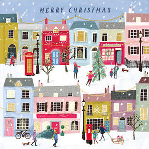 Ling Charity Christmas Cards - Festive Street (Pack of 6) image 0