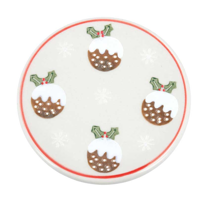 Gisela Graham Christmas Pudding Coaster image 0