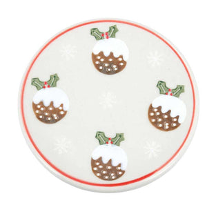 Gisela Graham Christmas Pudding Coaster image 0