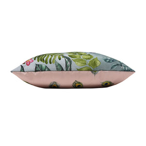 Evans Lichfield Peacock Outdoor Square Cushion, 43 x 43cm image 2