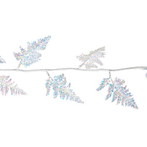 Everlands Iridescent Fern Leaf Garland image 0