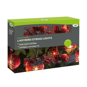 Smart Solar 10 Warm White Ladybird String Lights image 3