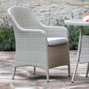 Bramblecrest Tetbury Bistro Set in Nutmeg Weave image 4