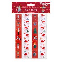 Santa & The Nutcracker Paper Chain Kit image 0
