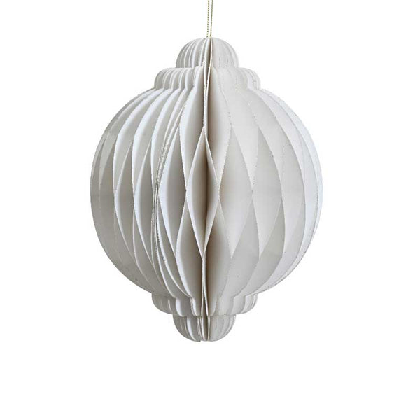 Decoris Hanging Paper Onion with Magnetic Closure - 15cm image