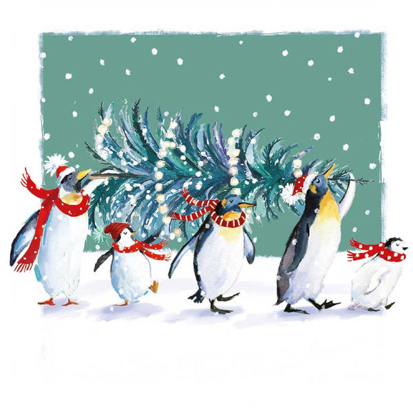 Ling Design Charity Christmas Cards - Walking Home For Christmas (Pack of 6) image 0