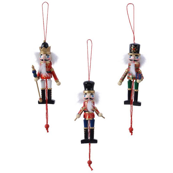 Decoris Pull Puppet Nutcracker (Assorted Designs) image 0
