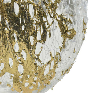 Decoris Shatterproof Bauble with Gold Lace image 3