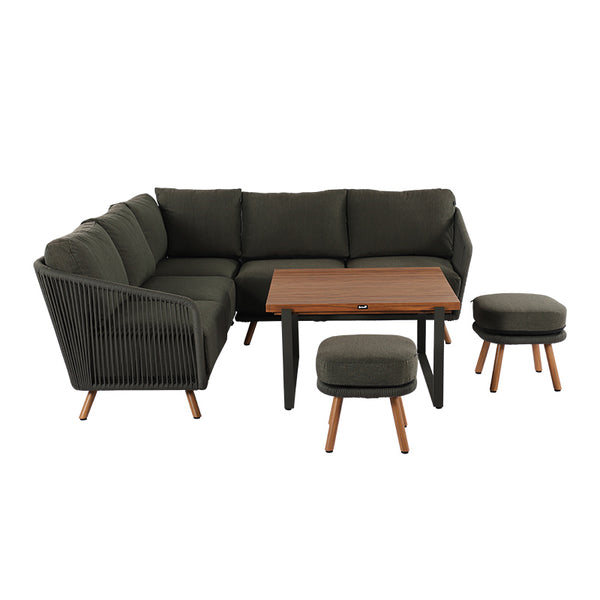 Hartman Eden Mini Corner Sofa Patio Set with Square Table image 10