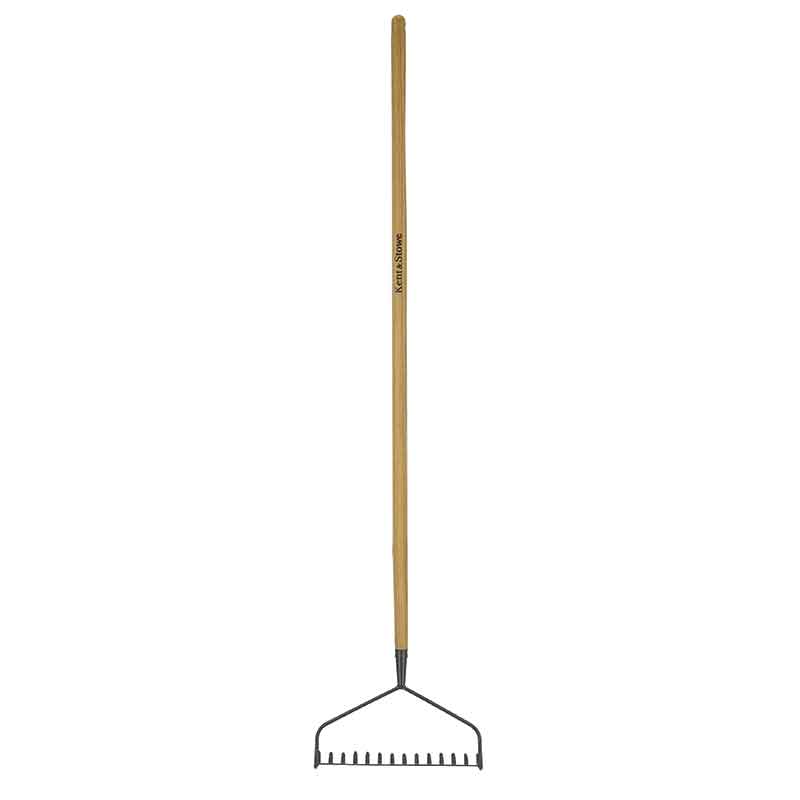 Kent & Stowe Carbon Steel Long Handled Soil Rake image 0