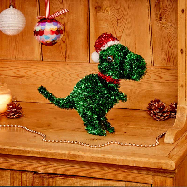Three Kings Festive Tinsel Dinosaurs image 2