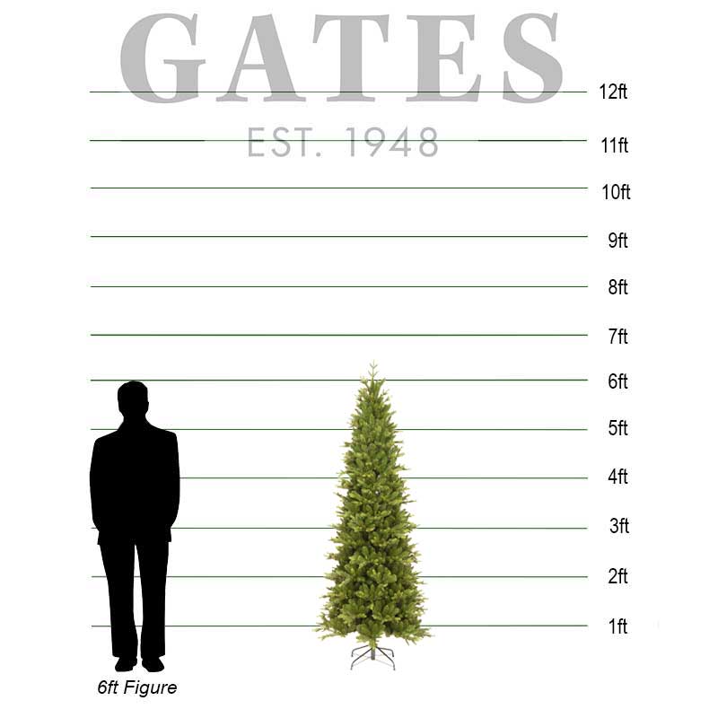 National Tree Carrington Fir Artificial Christmas Tree - 6.5ft image 0