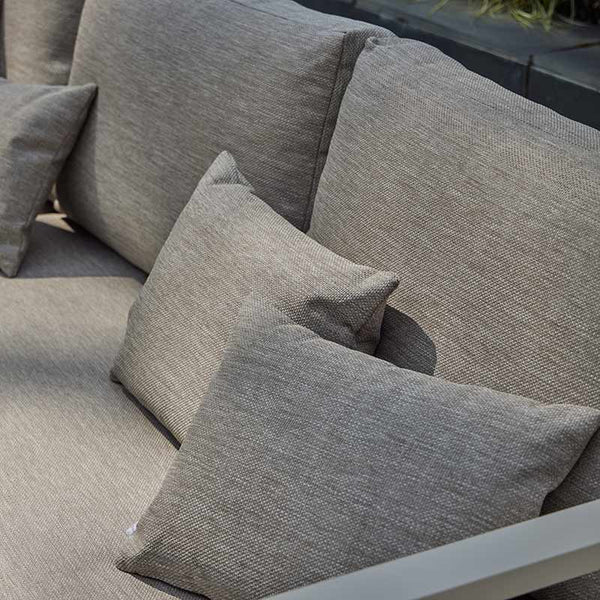 LIFE Orleans Garden Corner Sofa Set in Beige with Soltex Cushions image 3