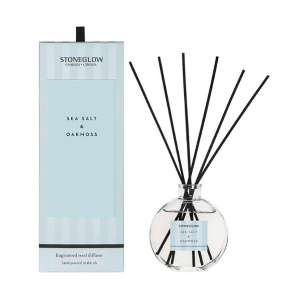 Stoneglow Modern Classics Sea Salt & Oakmoss Reed Diffuser (120ml) image 0