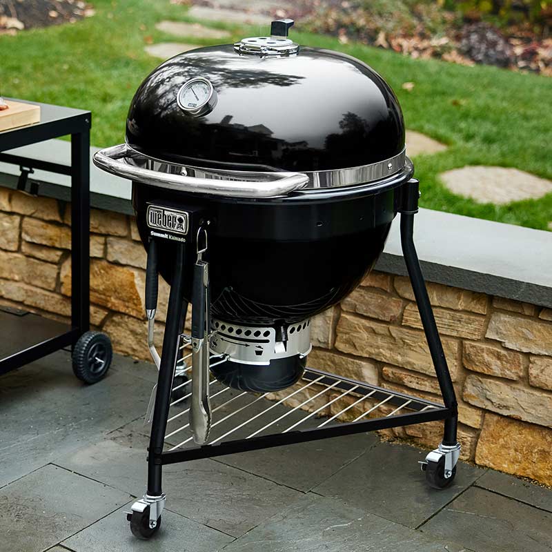 Weber Summit Kamado E6 Charcoal Barbecue Black, 61cm image 0