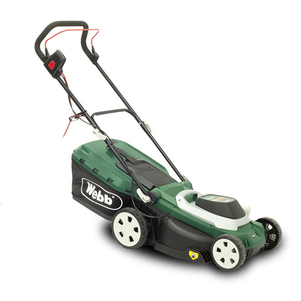Webb Supreme 40cm / 16" Electric Rotary Lawnmower with Rear Roller image 0