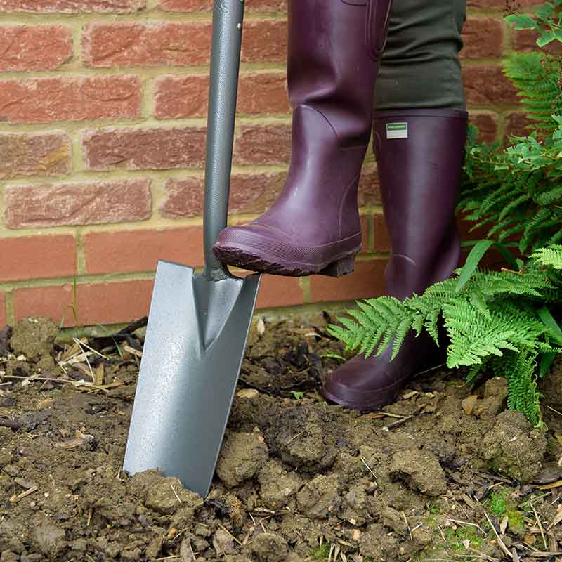 Kent & Stowe Carbon Steel Planting Spade image 0