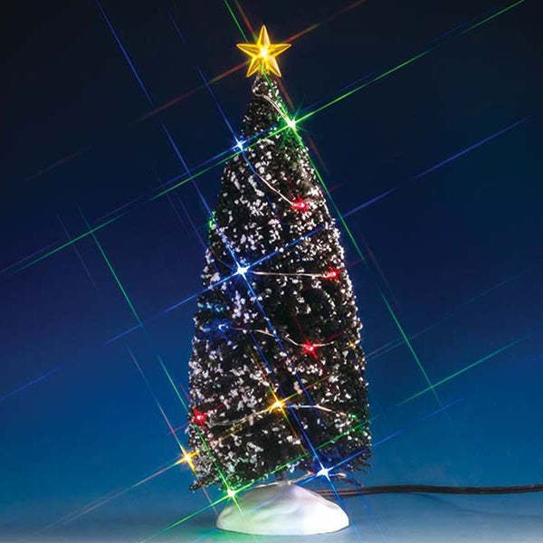 Lemax Evergreen Tree (Multi-Coloured Lights) - Large image
