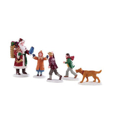 Lemax Papa Christmas! (Set of 5) image 0
