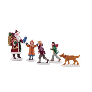 Lemax Papa Christmas! (Set of 5) image 0