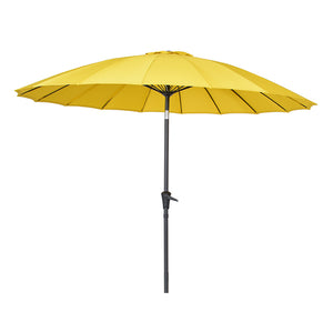Bramblecrest Shanghai 2.7m Crank & Tilt Parasol – Lemon image 4