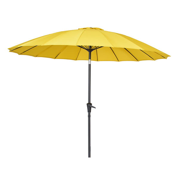 Bramblecrest Shanghai 2.7m Crank & Tilt Parasol – Lemon image 4
