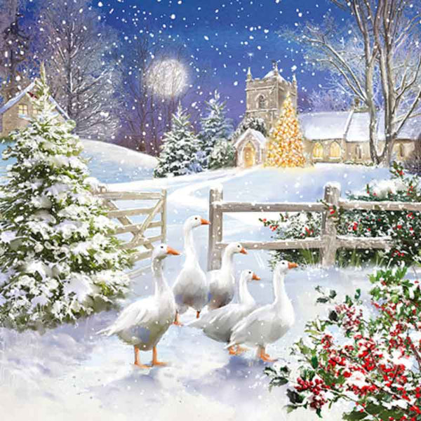 Ling Design Large Deluxe Cards - Winter Gatherings (Pack of 12) image 3