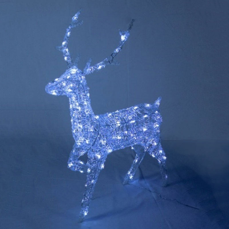 Lumineo LED Flashing Soft Acrylic Reindeer image 0