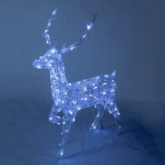 Lumineo LED Flashing Soft Acrylic Reindeer image 0