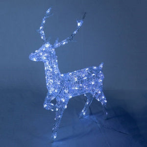 Lumineo LED Flashing Soft Acrylic Reindeer image 0