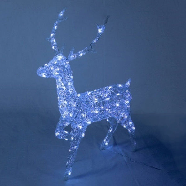 Lumineo LED Flashing Soft Acrylic Reindeer image 0