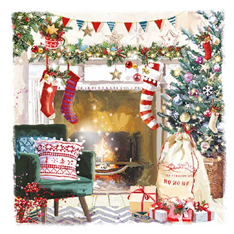 Ling Design Charity Christmas Cards - Cosy Christmas (Pack of 6) image 0