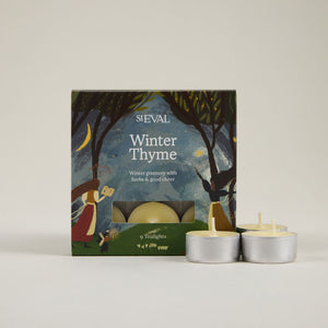 St Eval Winter Thyme Tealights (Pack of 9) image 0