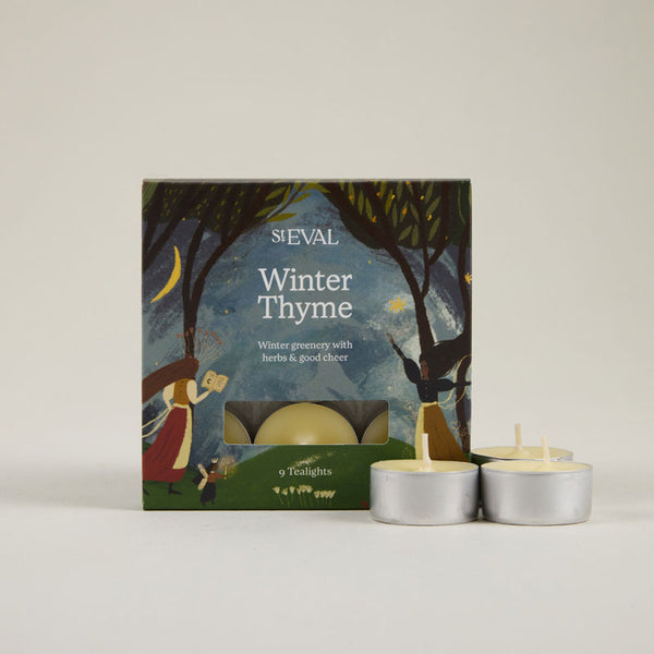 St Eval Winter Thyme Tealights (Pack of 9) image 0