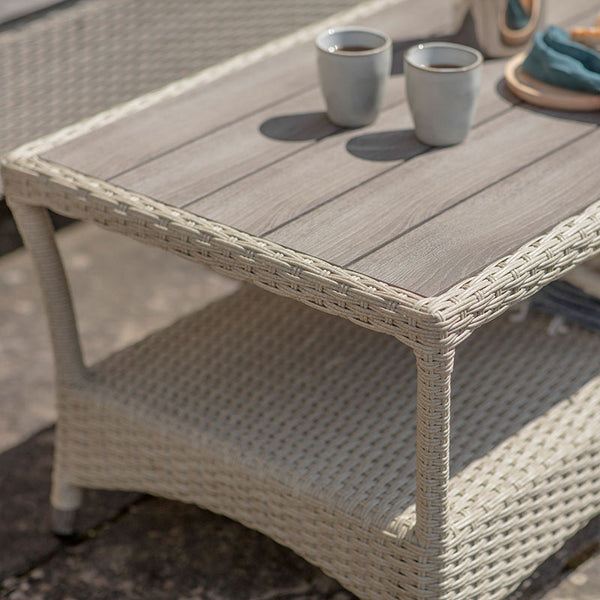 Bramblecrest Tetbury Deluxe Rattan 2-Seat Sofa Set in Nutmeg image 1