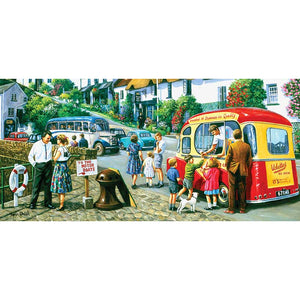Gibsons Ice Cream By The River 636 Piece Puzzle image 0