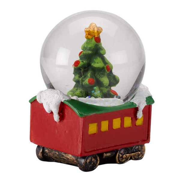 Three Kings All Aboard! Santa's Train SnowSphere image 4