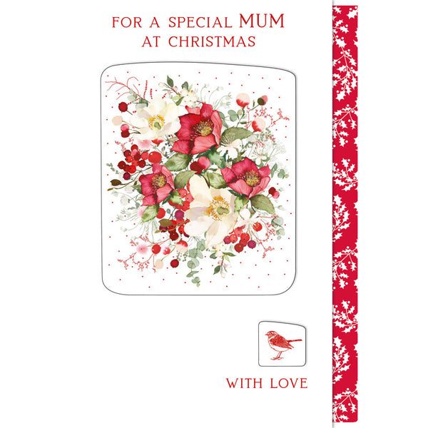 Nigel Quiney Chirstmas Roses Mum Christmas Card image 0