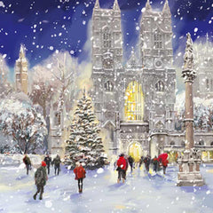 Ling Charity Christmas Cards - Westminster In Snow (Pack of 6) image 0