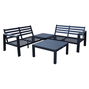 Supremo Livorno Corner Modular Lounge Set with 2 Square Tables image 9