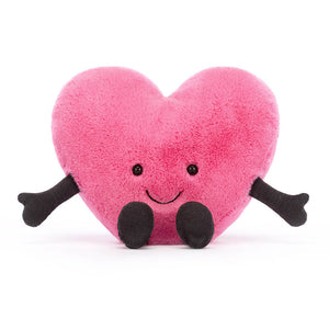 Jellycat Amuseables Hot Pink Heart image 3