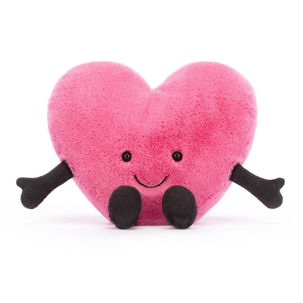 Jellycat Amuseables Hot Pink Heart image 3