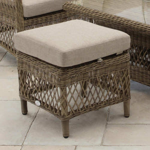 Bramblecrest RHS Rosemoor 6-Seater Mini Corner Sofa Set with Dual-Height Table image 2
