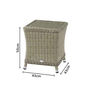 Bramblecrest Monte Carlo 2 Seat Recliner Set in Prairie Rattan image 10
